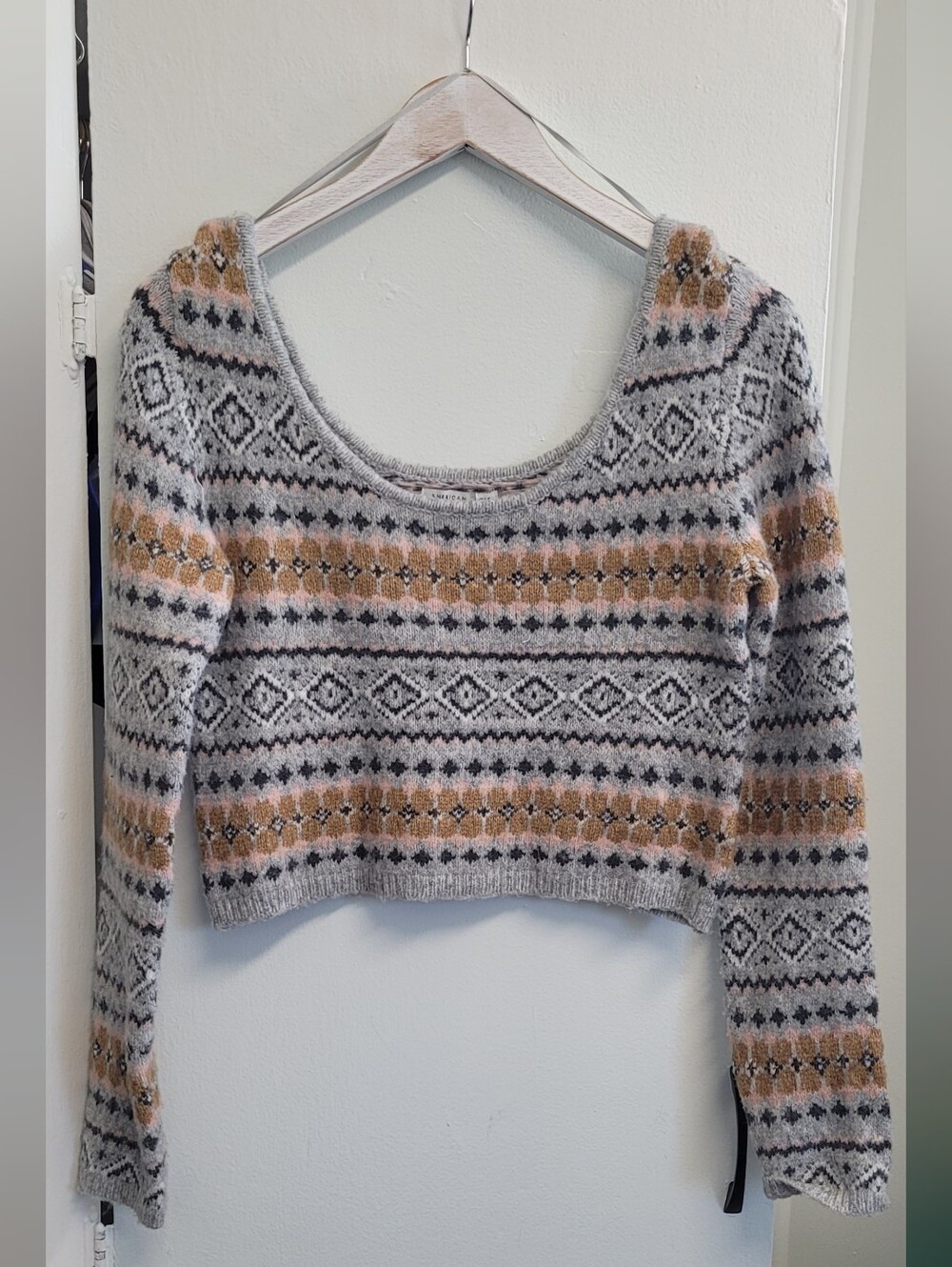 American Eagle Crop Knit